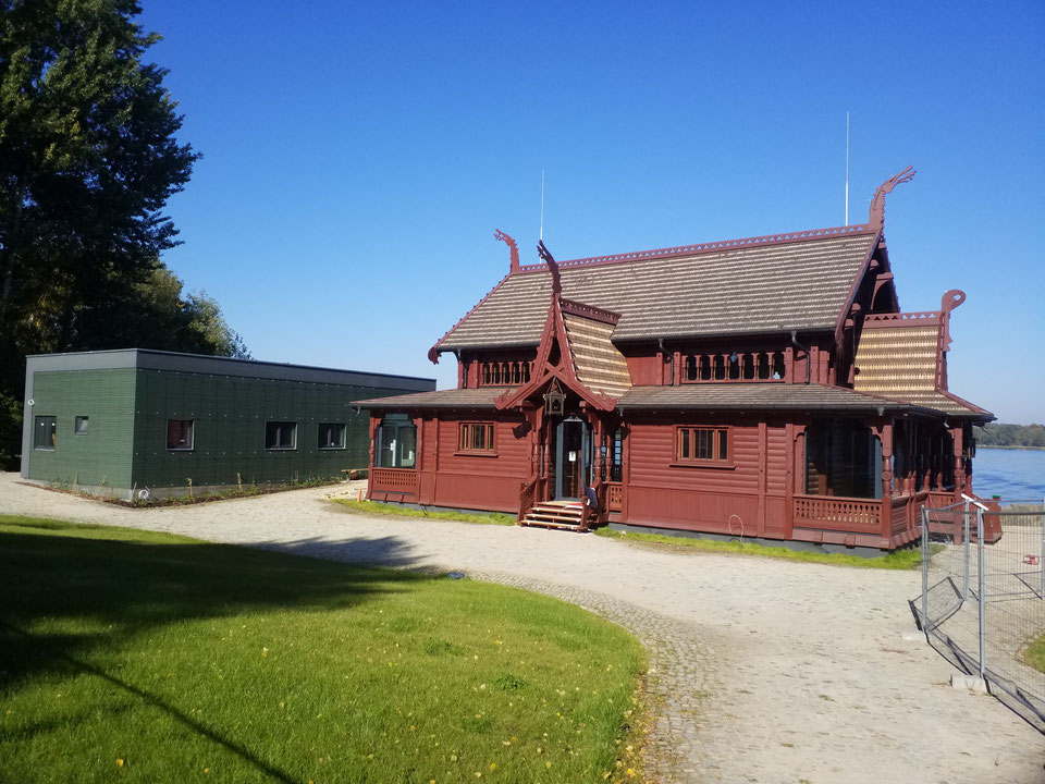 Wiedererrichtung der historischen Ventehalle, Kaiserliche Matrosenstation Kongsnaes, Potsdam